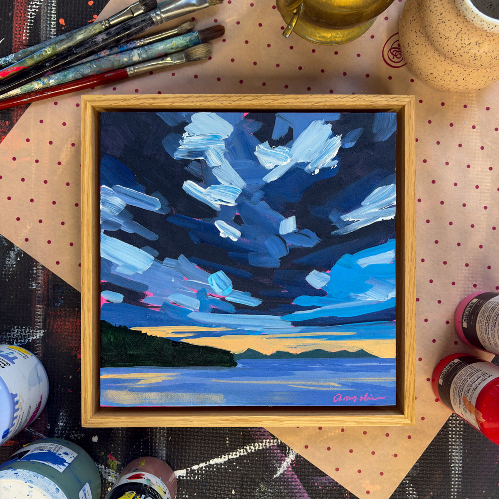 Aspy Bay, 10x10, Framed