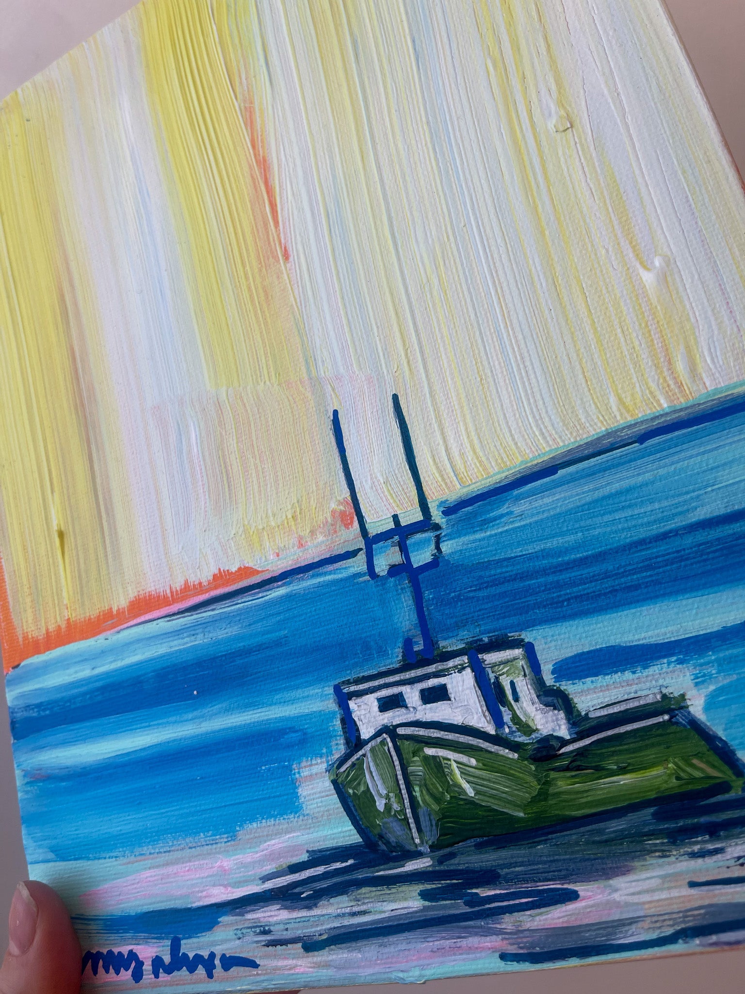 Boat II, 8x10