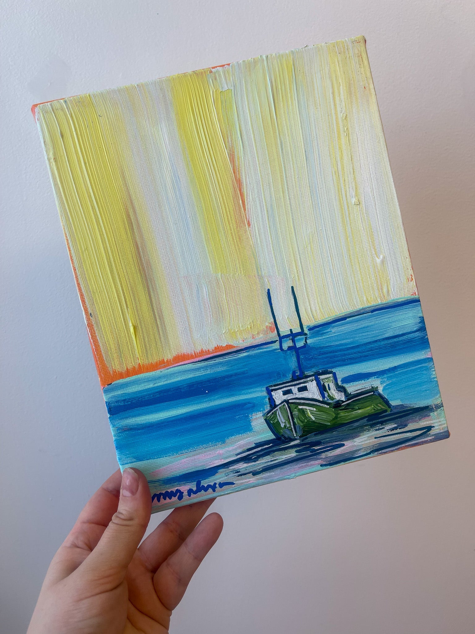 Boat II, 8x10