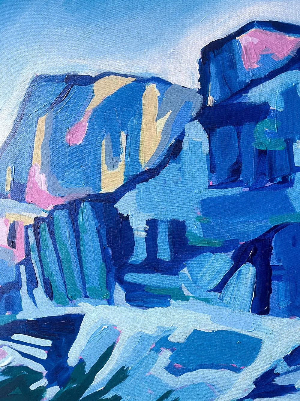 Bow Lake, 30x40 inches