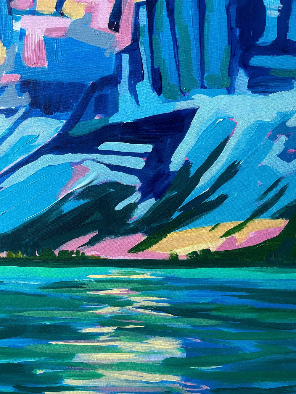 Bow Lake, 30x40 inches