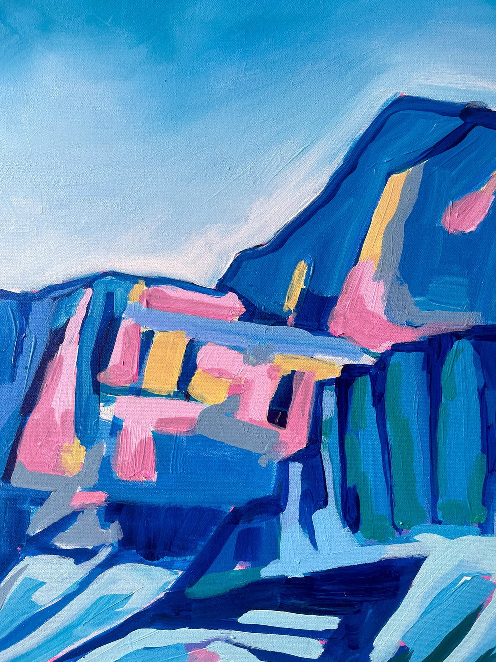 Bow Lake, 30x40 inches