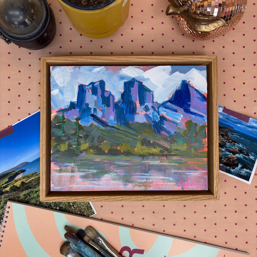 Canmore, 8x10, Framed