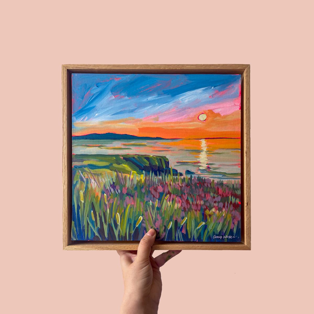Cape Breton Sunset, 12x12