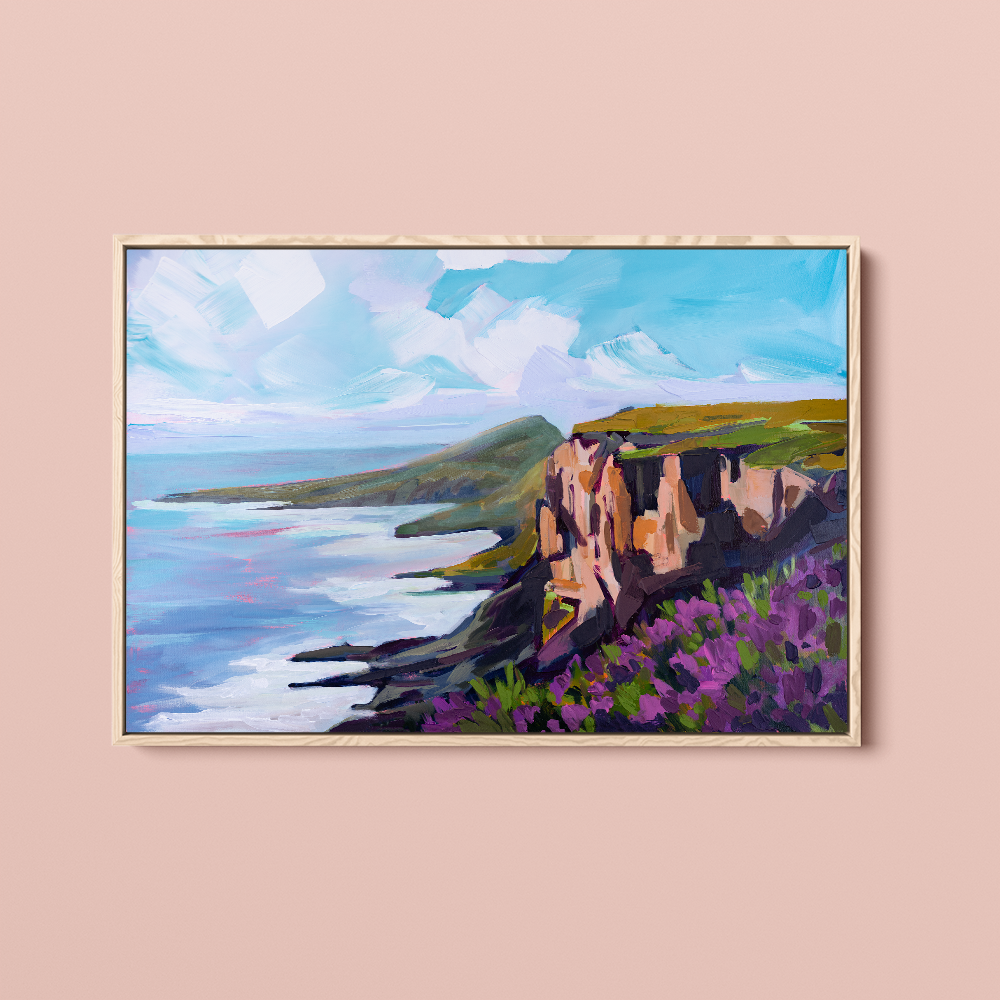 Cliffs of Heather | Fine Art Print