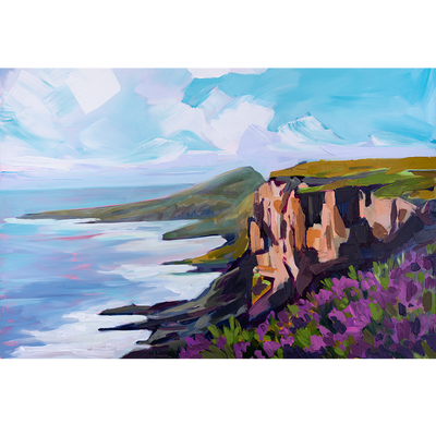 Cliffs of Heather | Fine Art Print