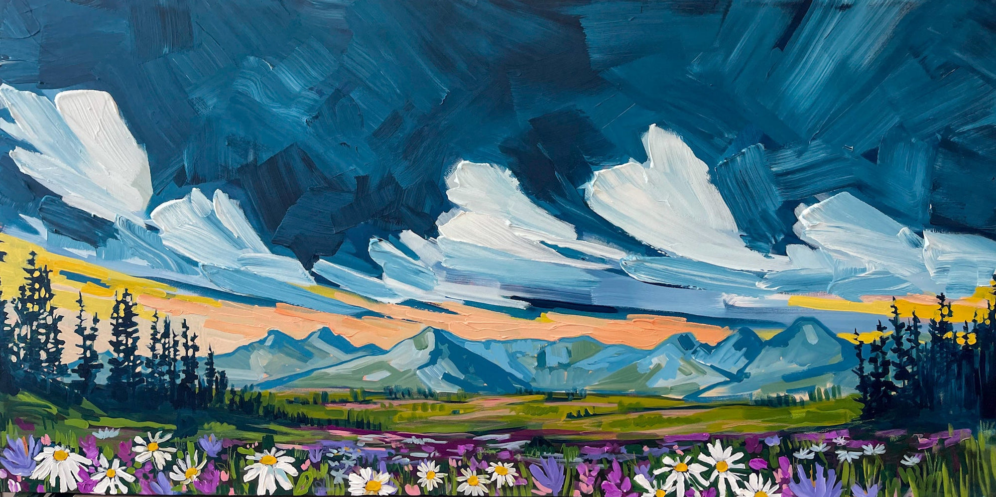 Commission, 36x60 , 2023