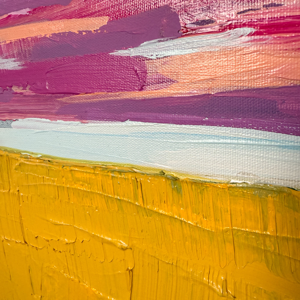 Crimson Glow, 48x36