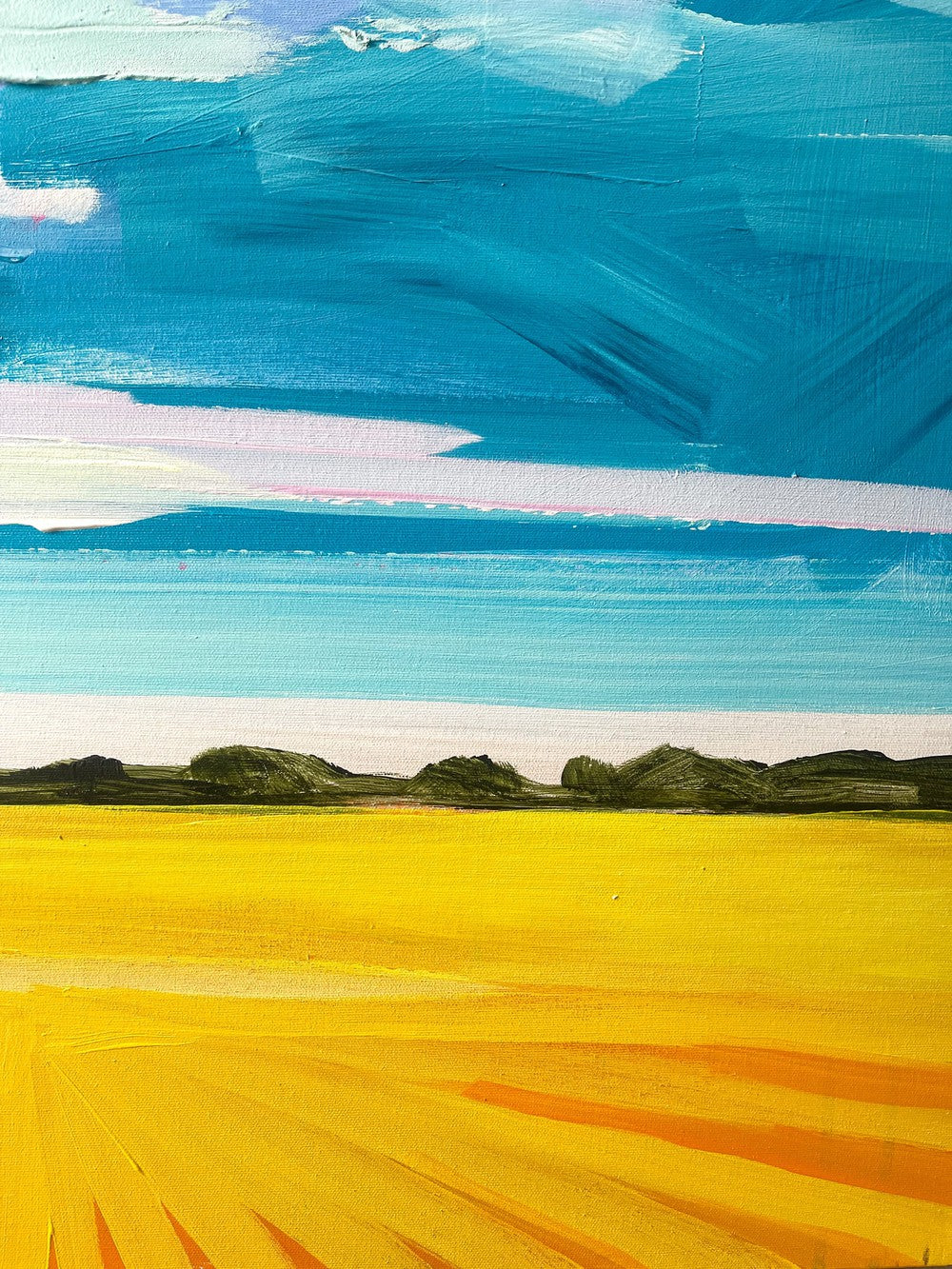 Crowned by the Sun, 36x48 inches