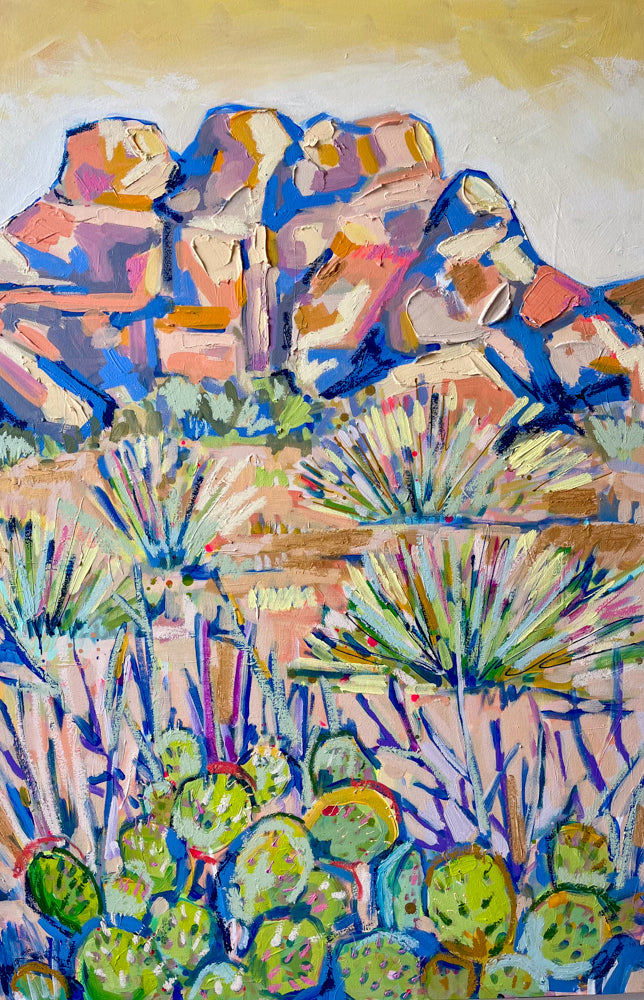 Desert Study, 24x36