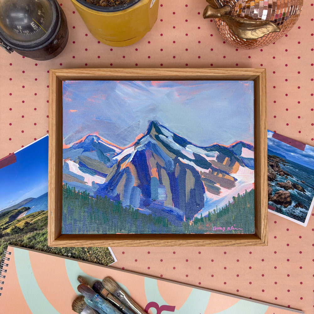 Emerald Lake Loop, 8x10, Framed