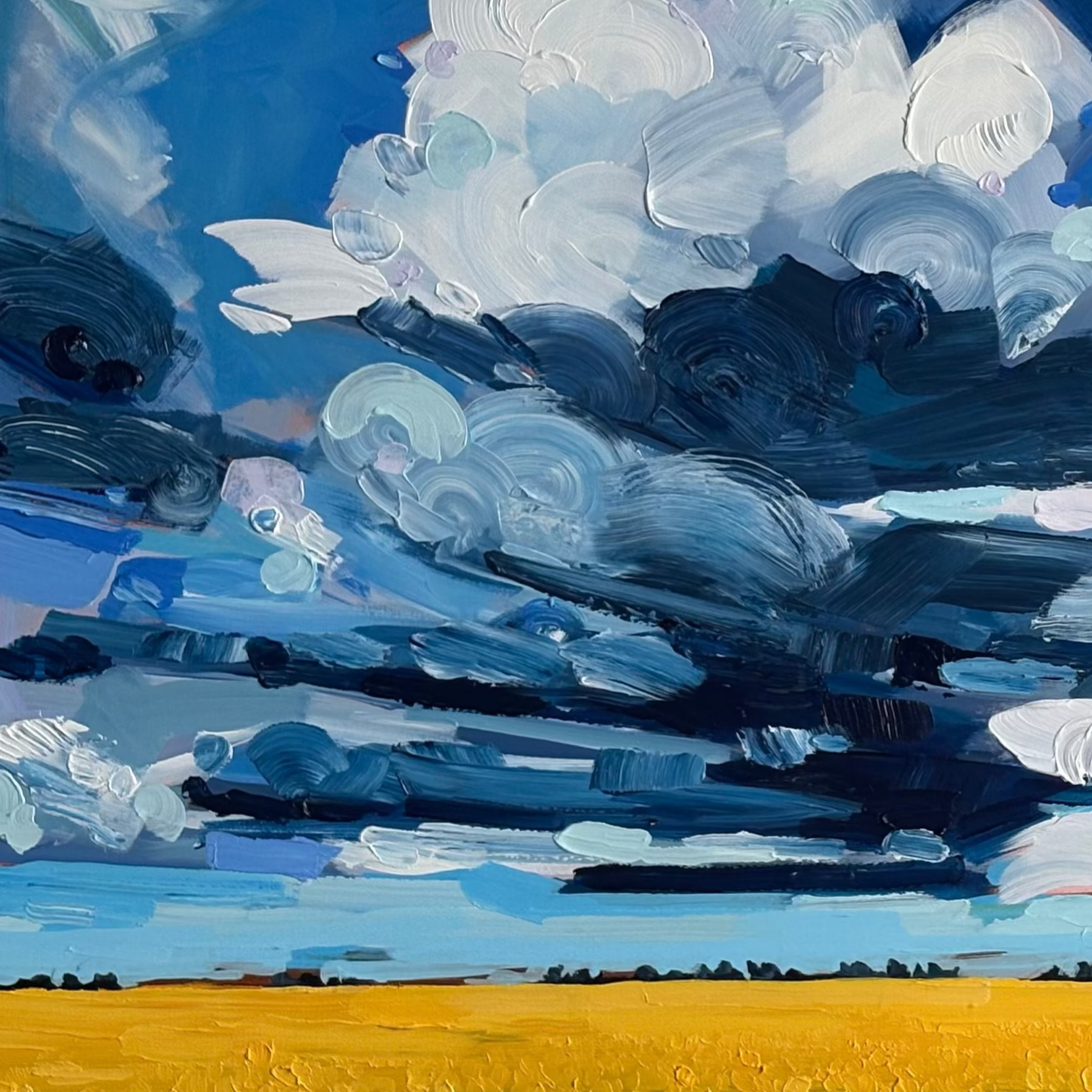 Fieldline, 60x36