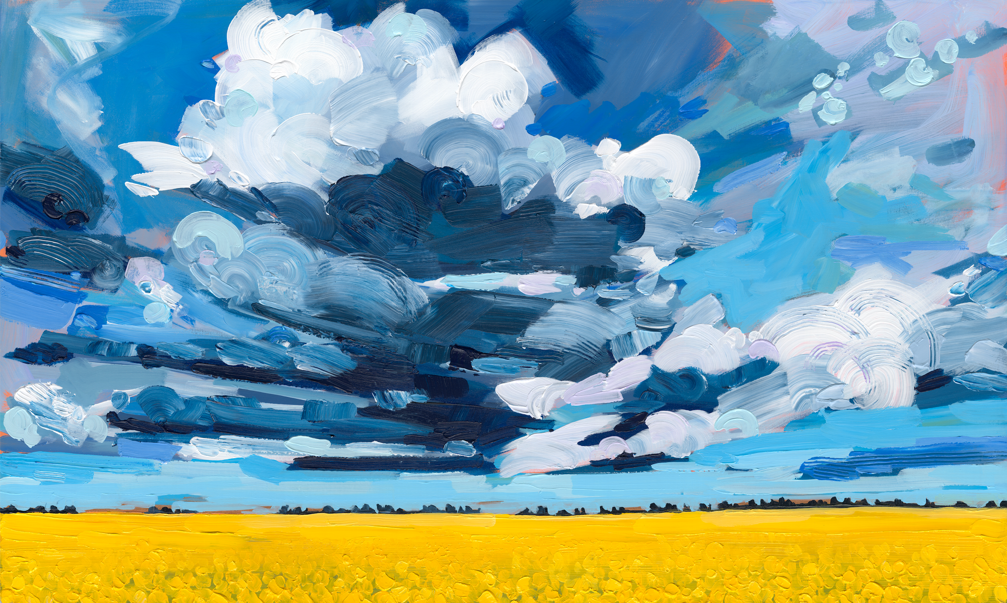 Fieldline, 60x36