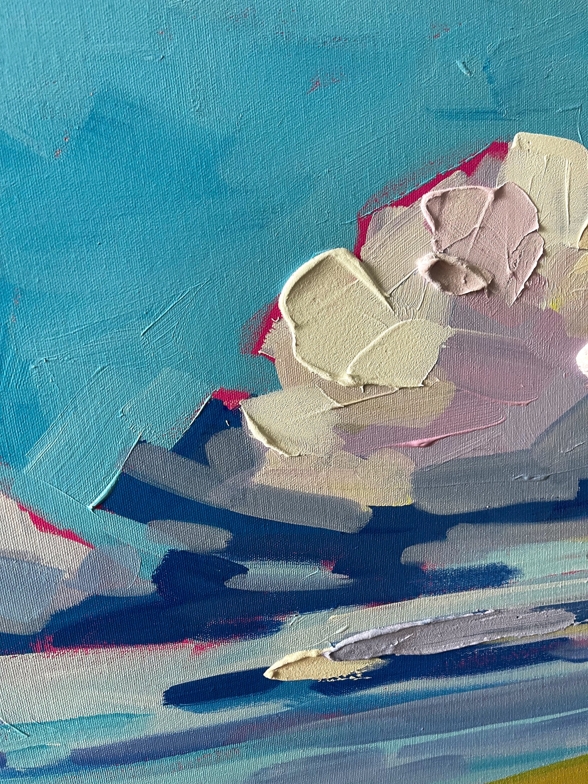 Head in the Clouds, 60x24 inches