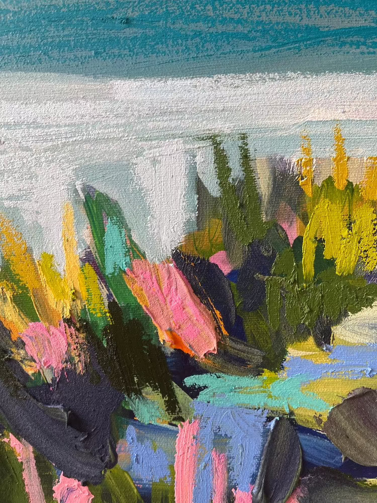 Hidden Cove, 36x48 inches
