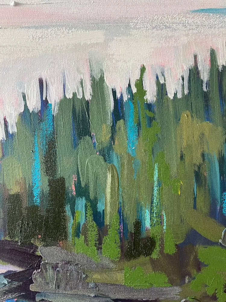 Hidden Cove, 36x48 inches