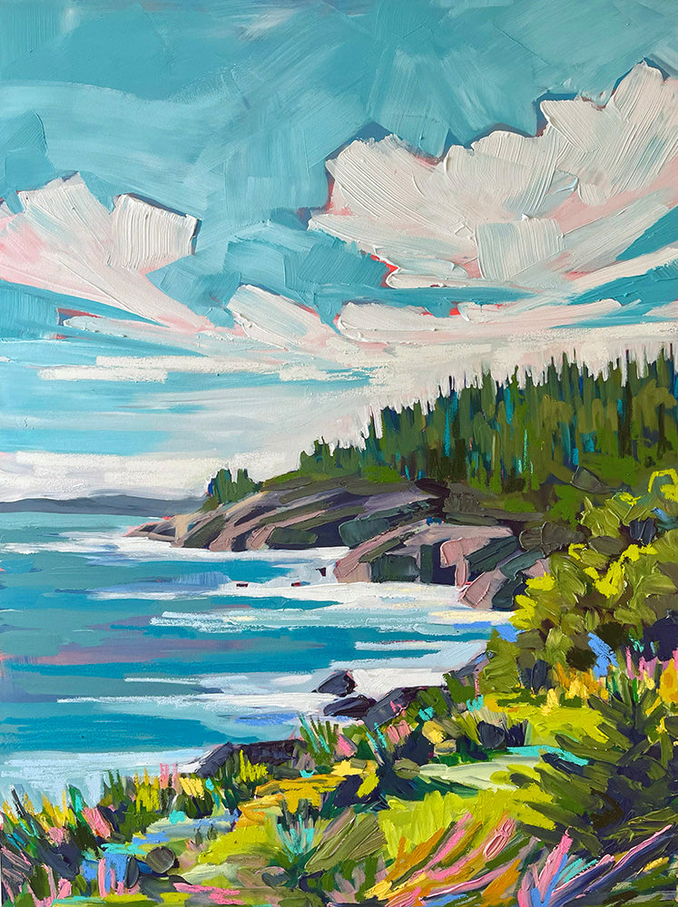 Hidden Cove, 36x48 inches