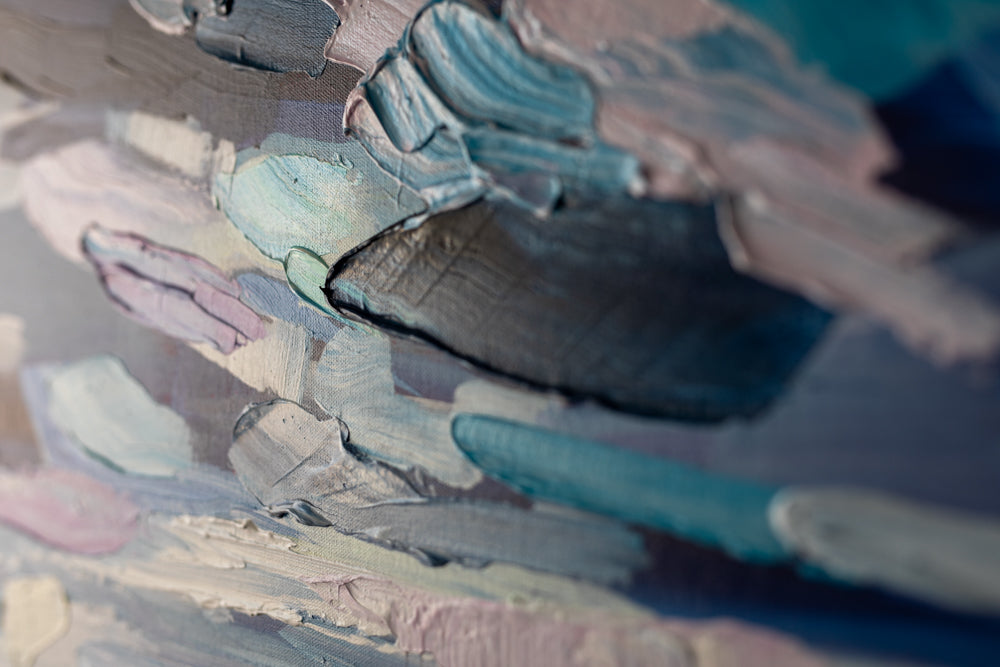 Into The Blue, 30x60 inches