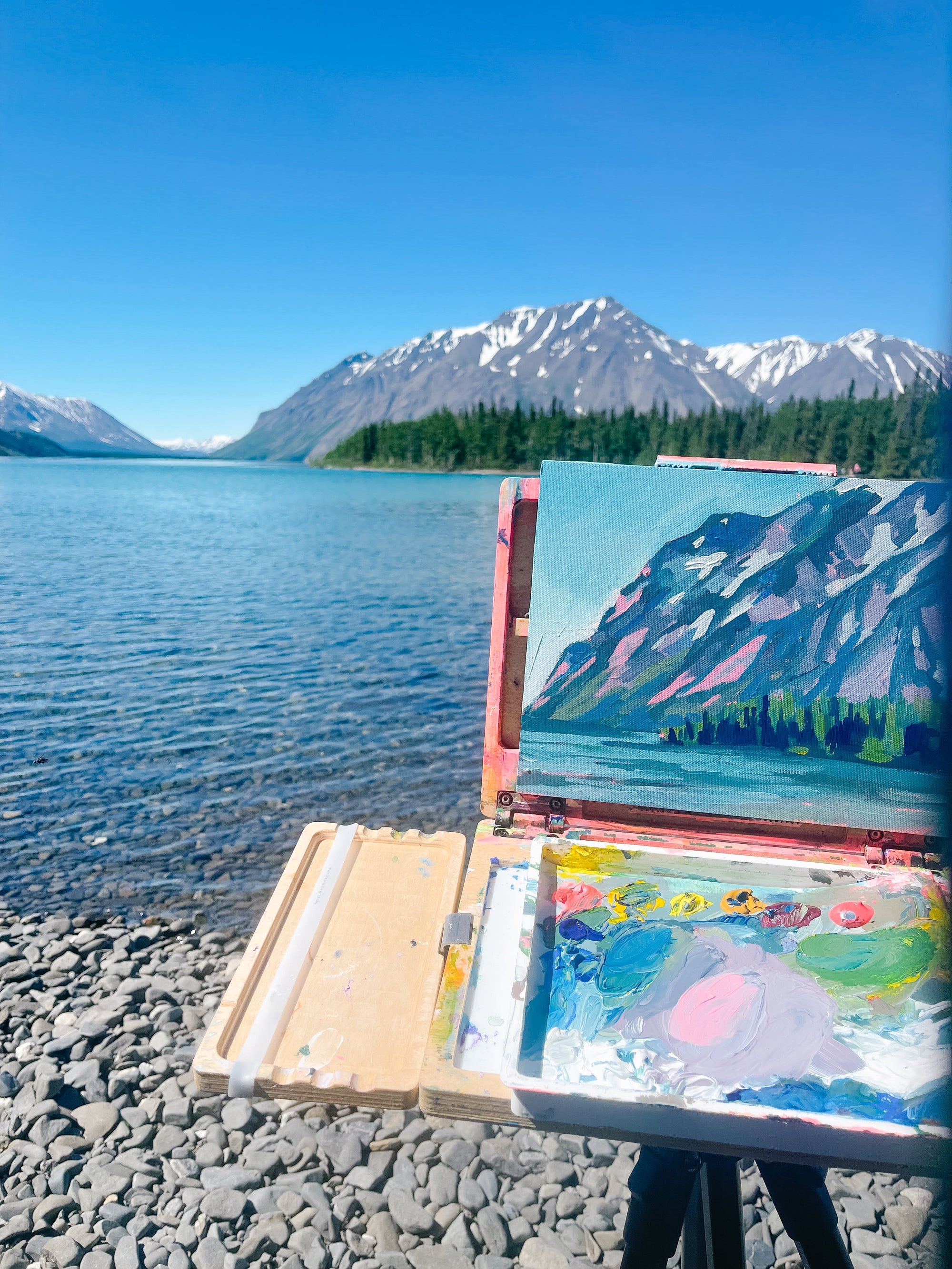 Kathleen Lake, 8x10