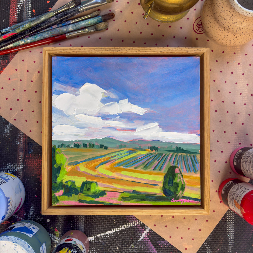 Kelowna, 10x10, Framed