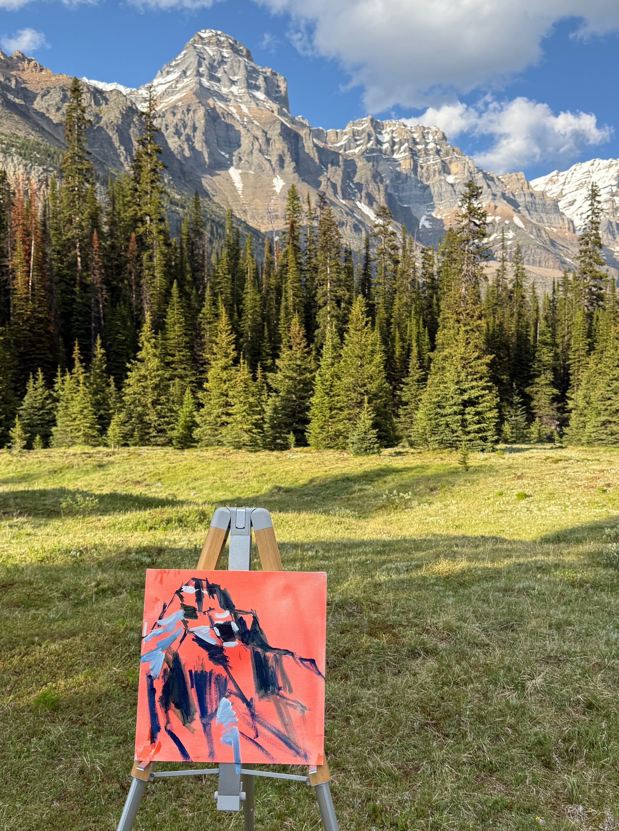 Lake O'Hara I, 12x12, Framed