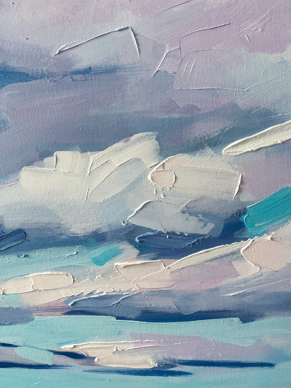 Lavender Mist, 40x30 inches