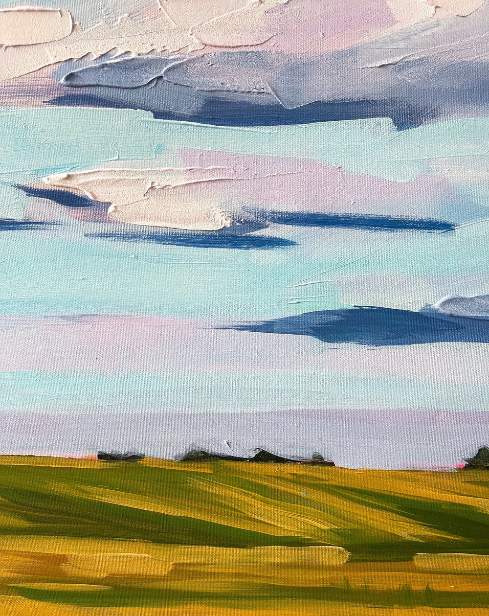 Lavender Mist, 40x30 inches
