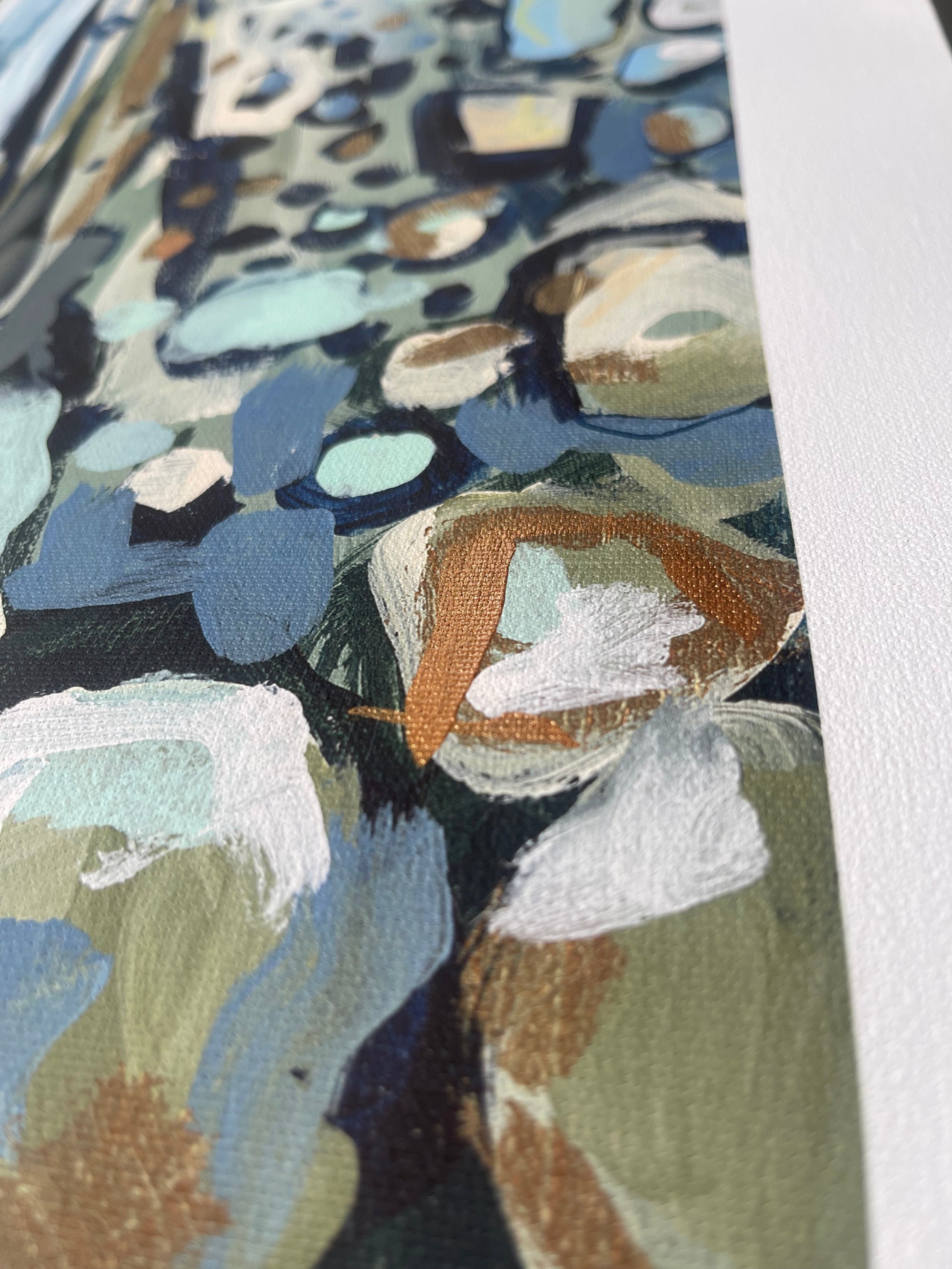 Little Beach, Ucluelet I | 36x48 with 2" Border | Embellished Print