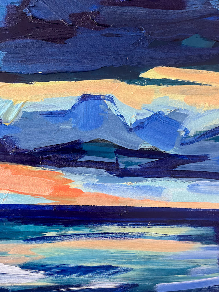 On The Horizon I, 36x36