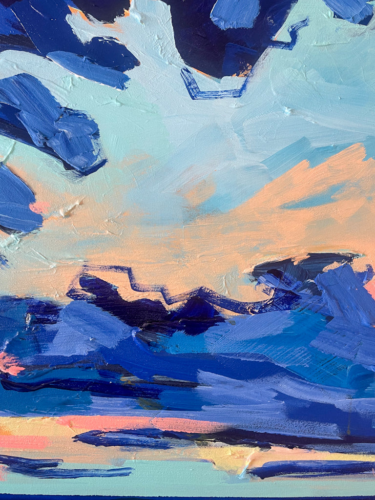 On The Horizon II, 36x36