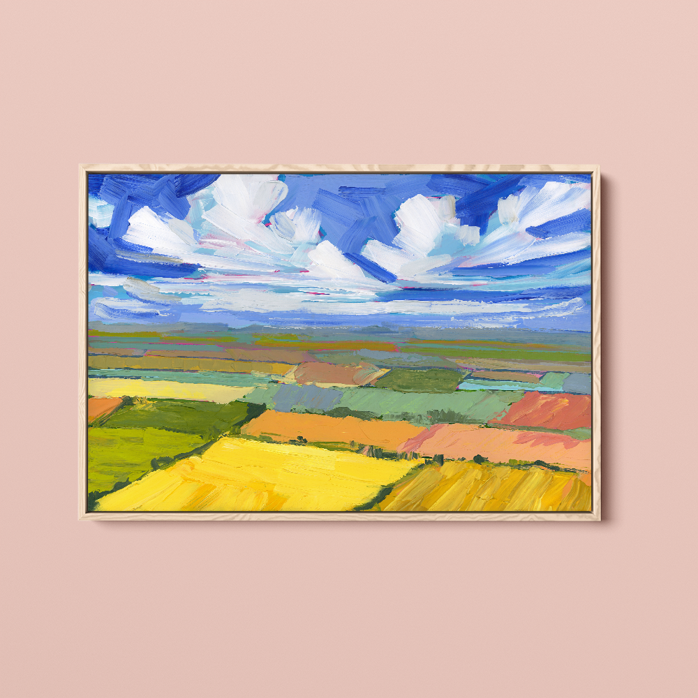 Patchwork Fields | Fine Art Printing
