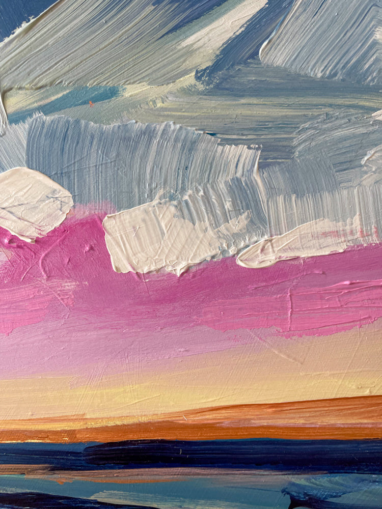 Pink Horizon, 32”