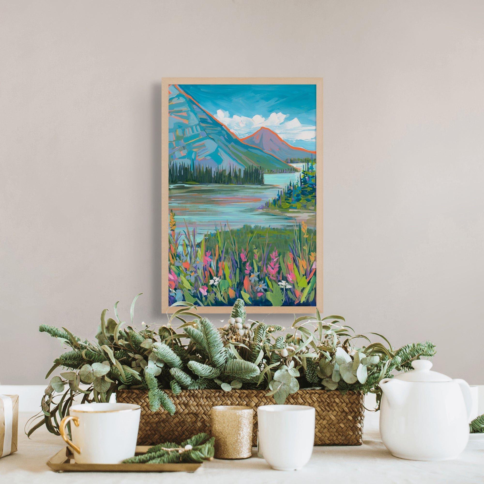 Plateaus and Petals | Fine Art Print