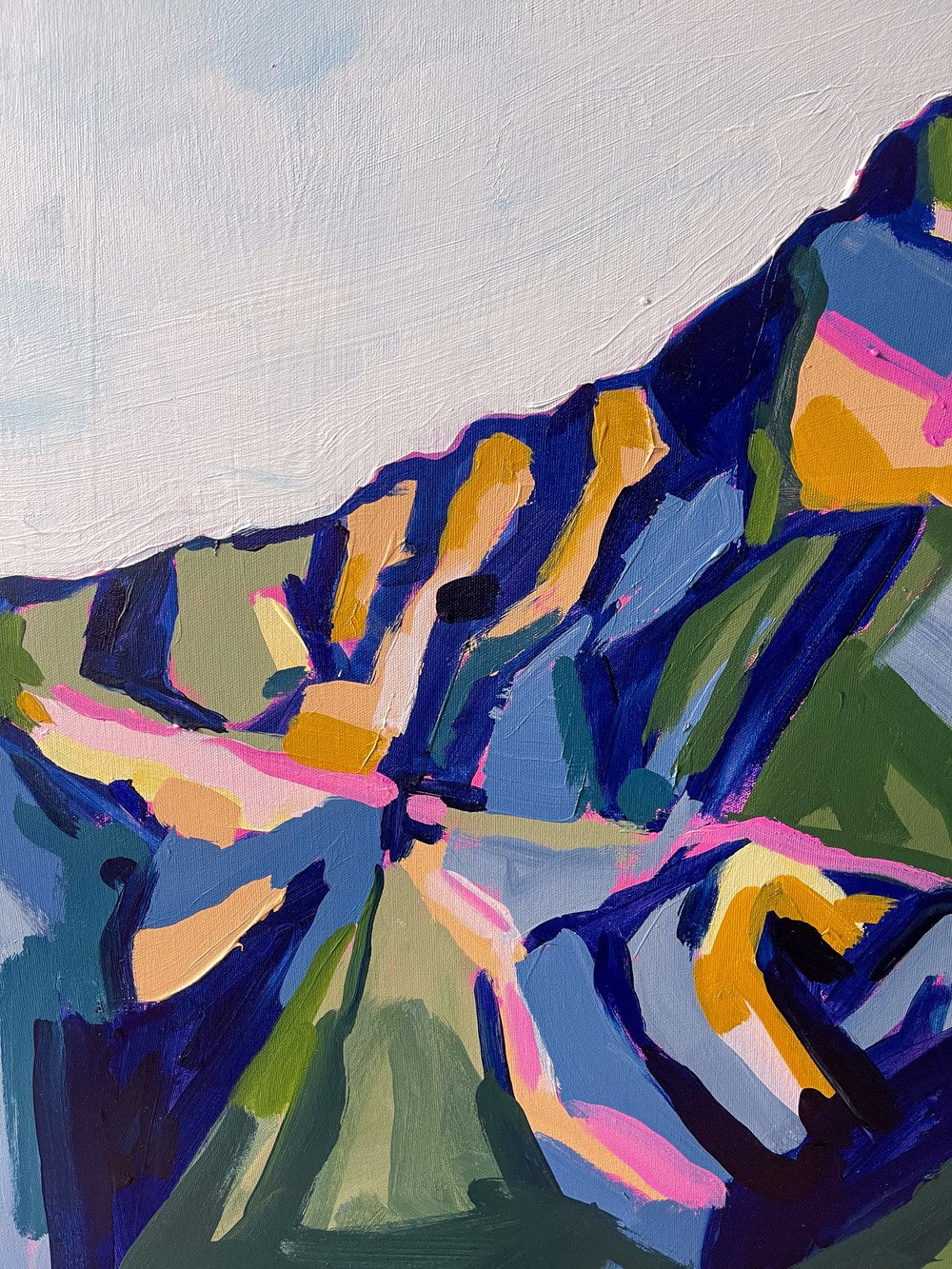 Pyramid Mountain II, 48x36 inches