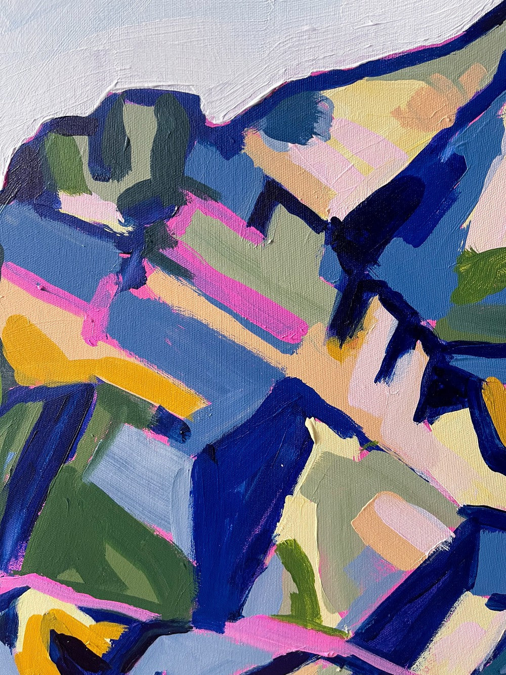 Pyramid Mountain II, 48x36 inches