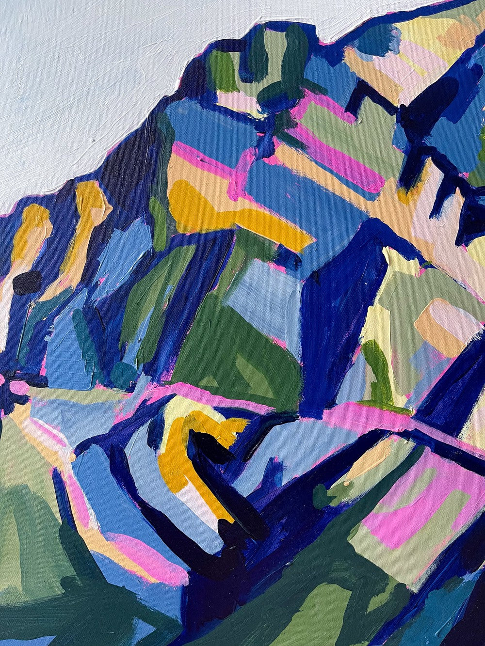 Pyramid Mountain II, 48x36 inches