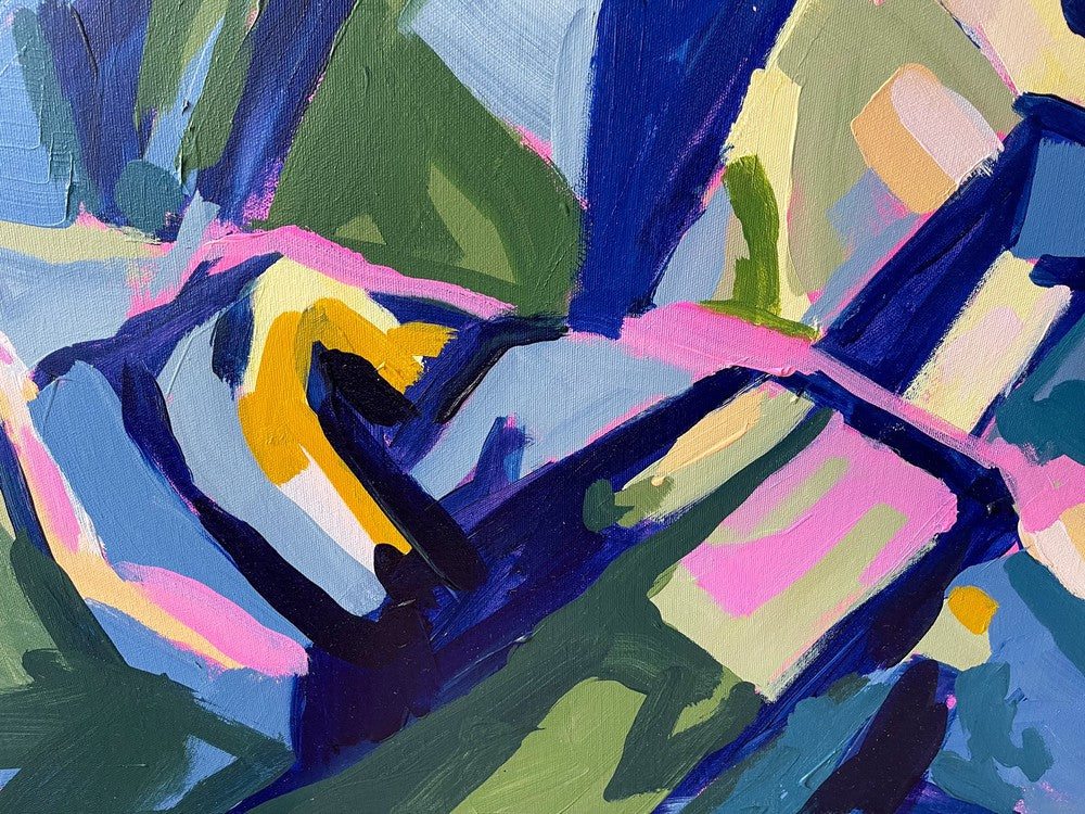 Pyramid Mountain II, 48x36 inches