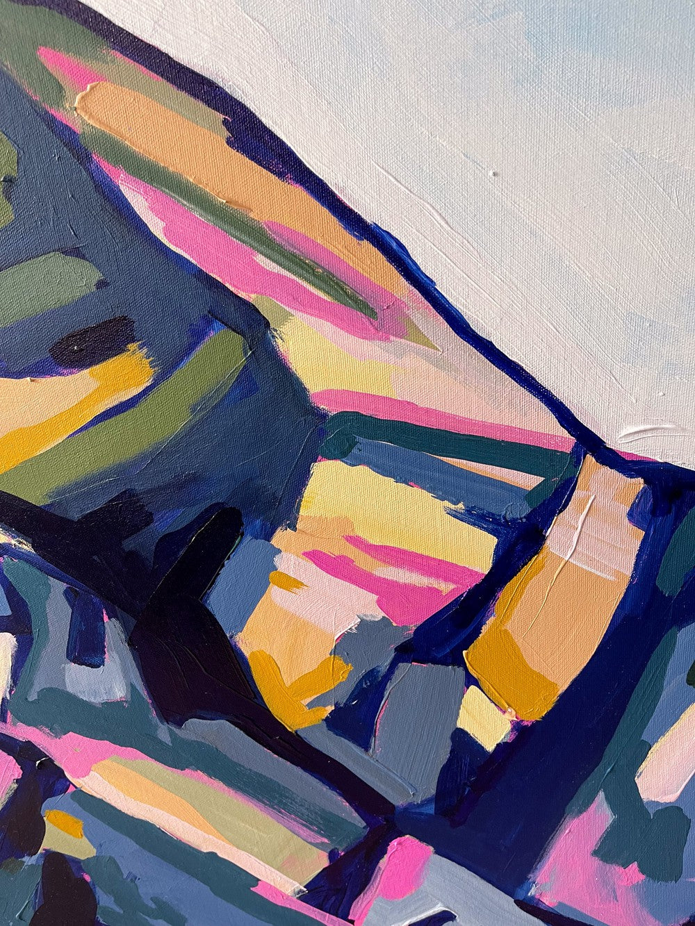 Pyramid Mountain II, 48x36 inches