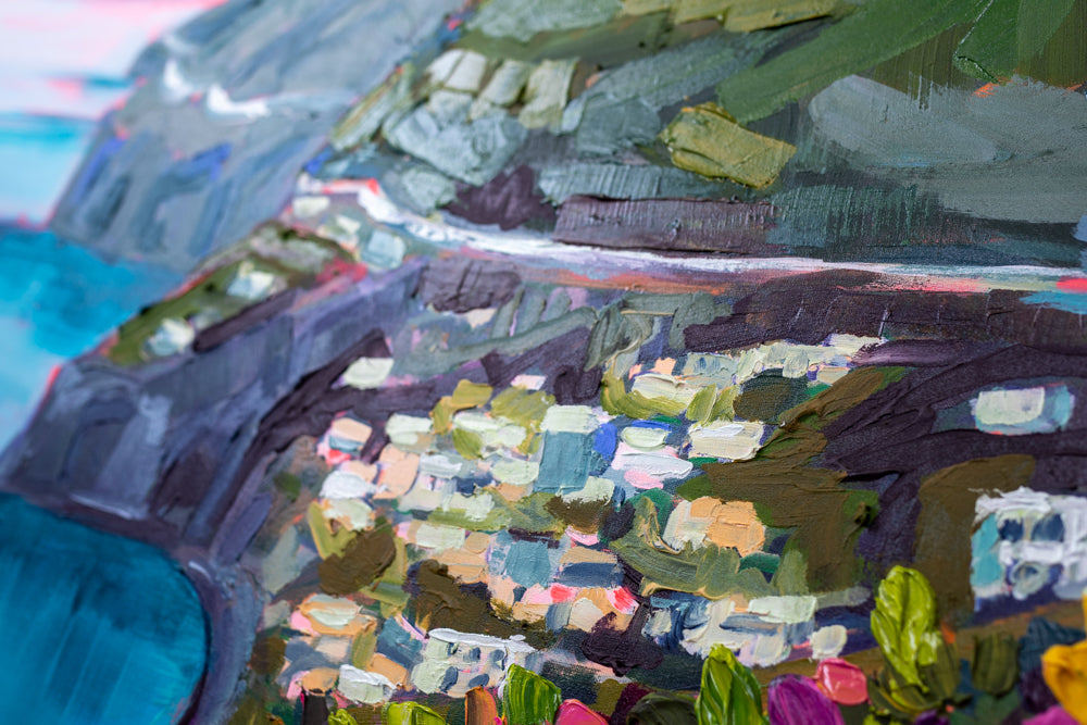 Road to Positano, 48x36 inches
