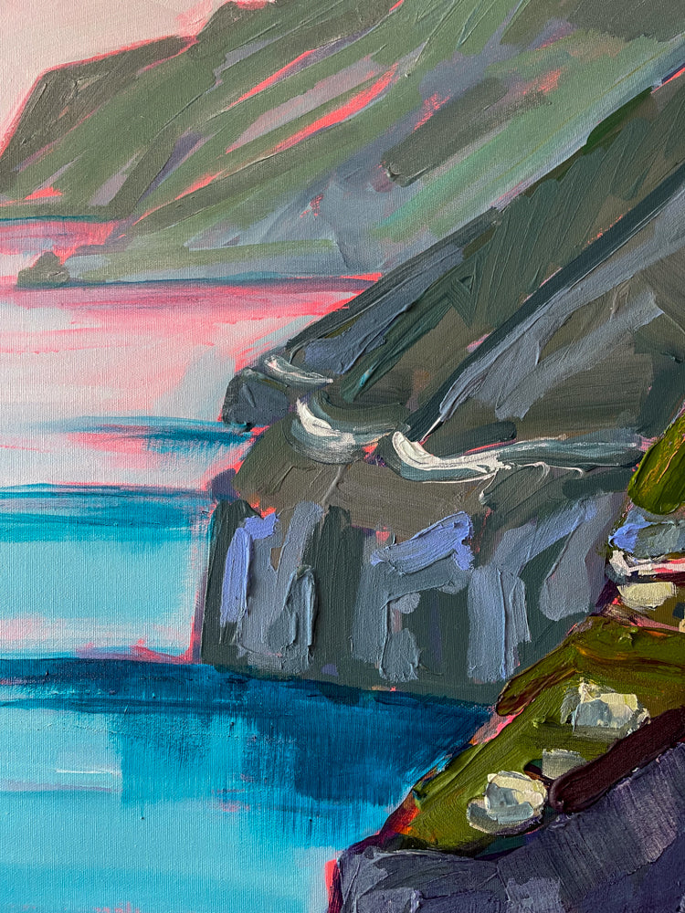 Road to Positano, 48x36 inches