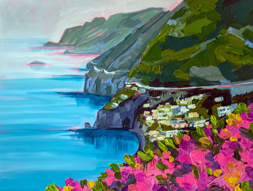 Road to Positano, 48x36 inches