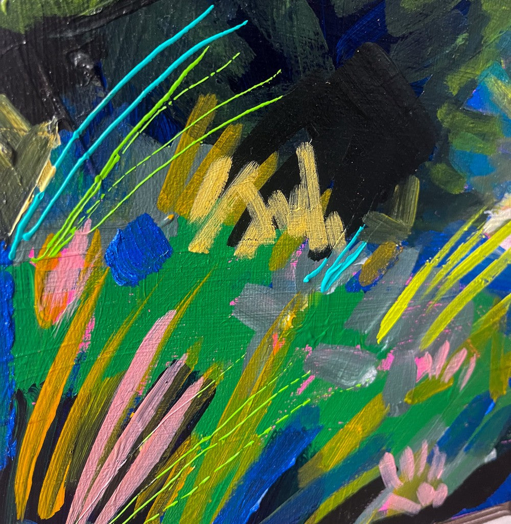 Rosebud II, 36x24 inches