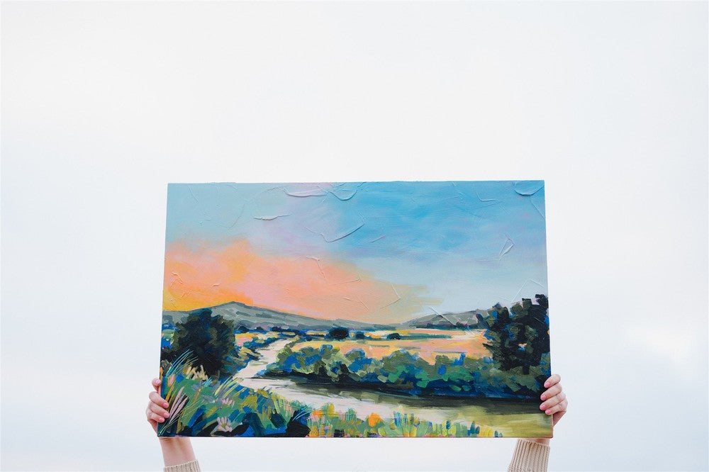 Rosebud II, 36x24 inches