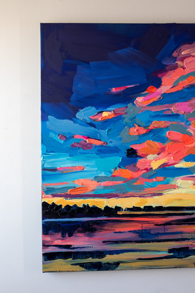 Songs of the Sky, 48x36 inches