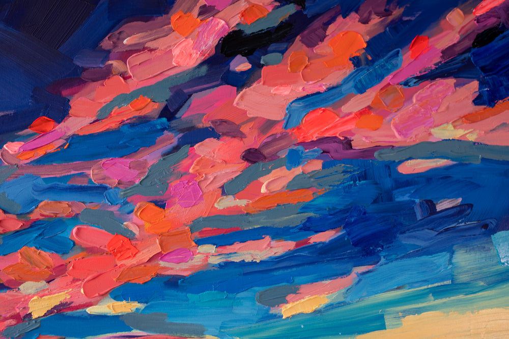 Songs of the Sky, 48x36 inches