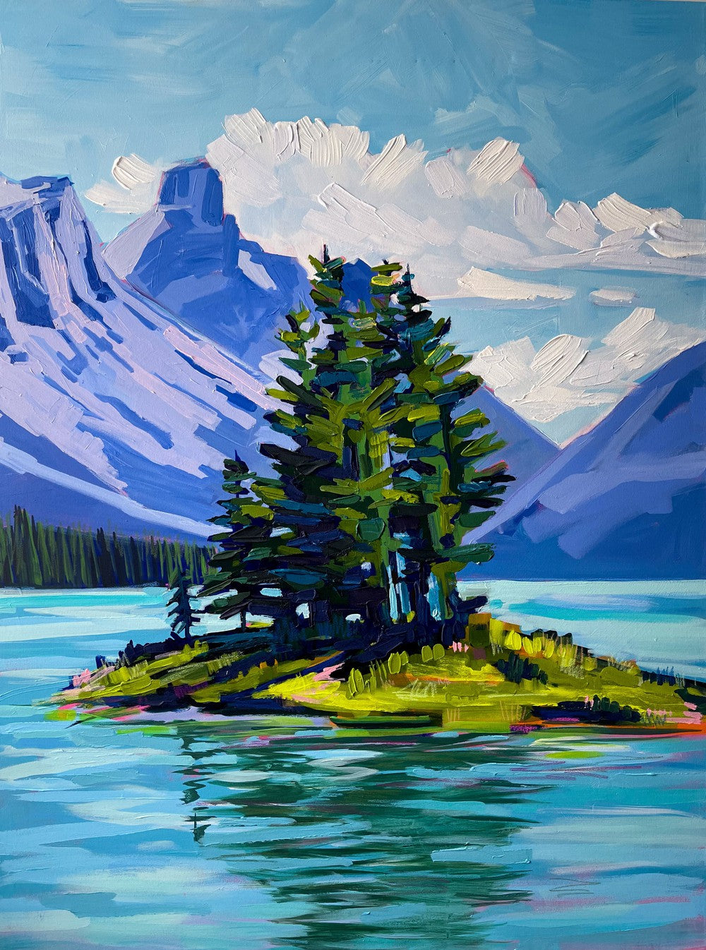 Spirit Island II, 36x48 inches