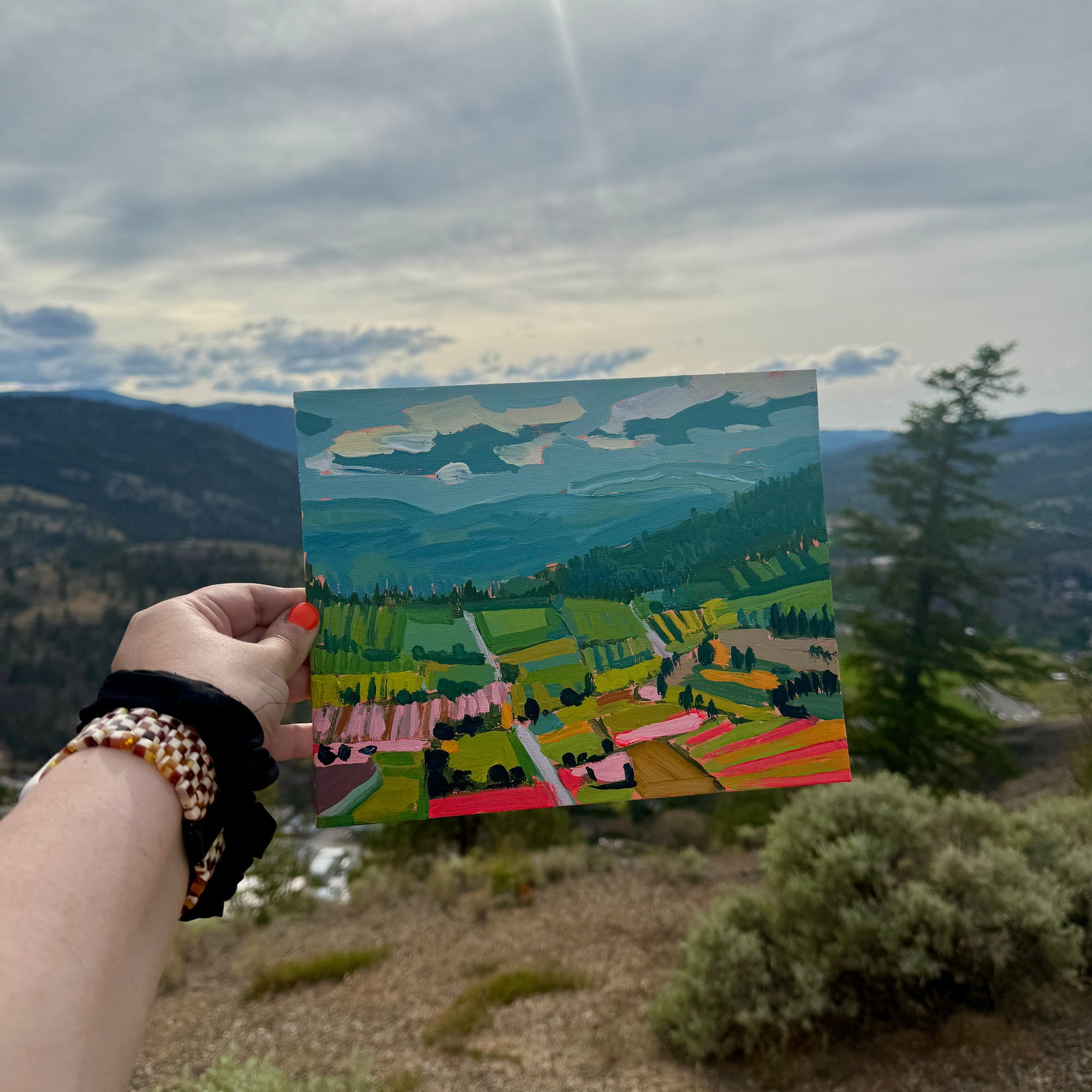 Summerland, 8x10, Framed