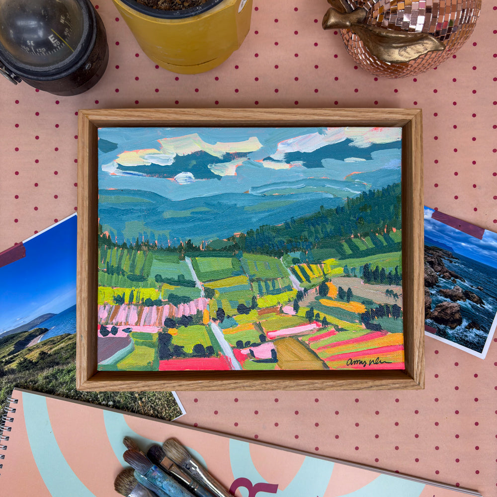 Summerland, 8x10, Framed