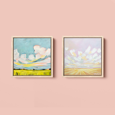 Sunny Days + Pink Skies | Fine Art Print Pairing