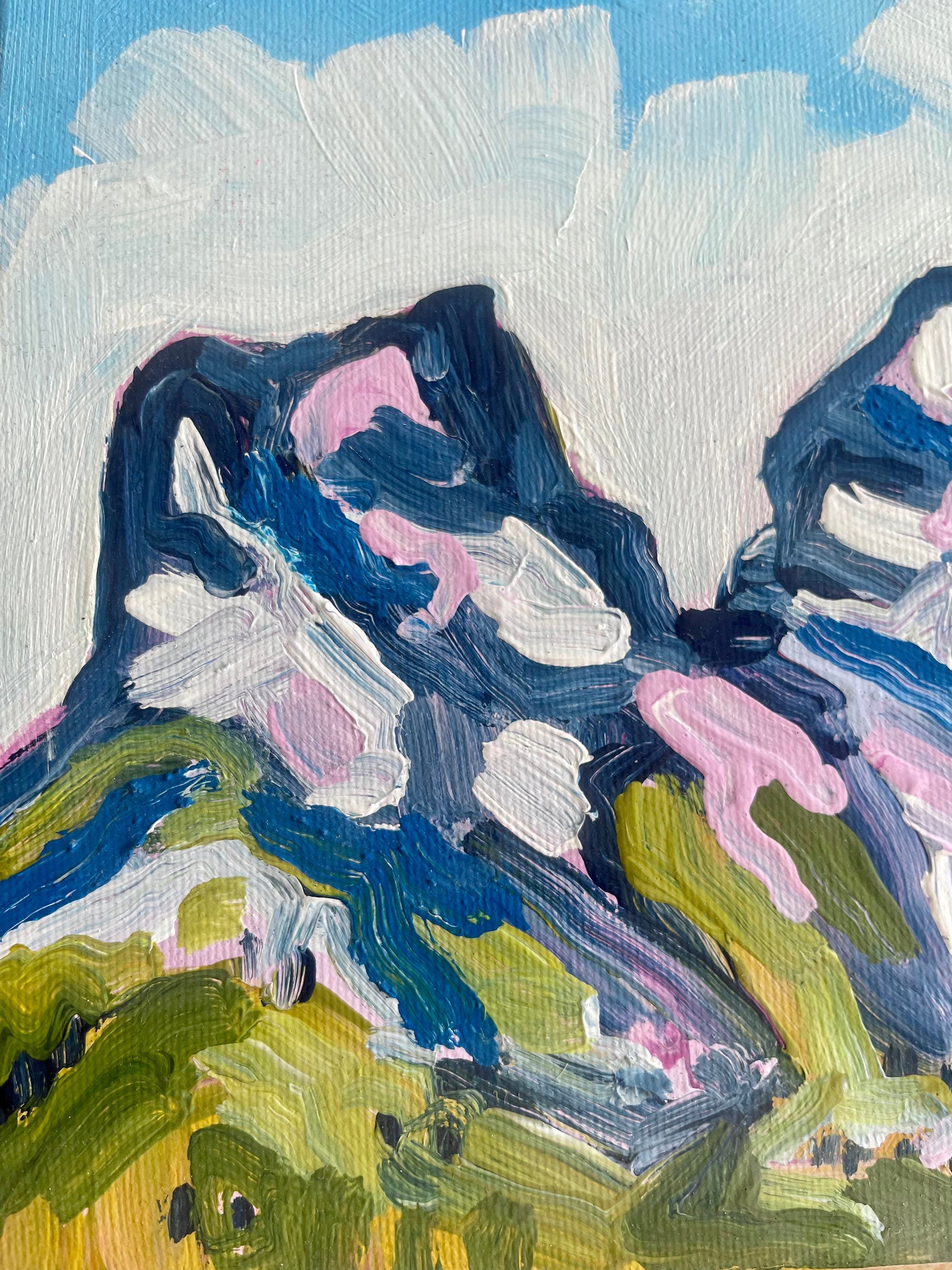 Three Sisters | Original Painting | 8x10